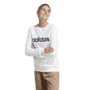 Sweatshirt linear fleece woman adidas Essentials image-1