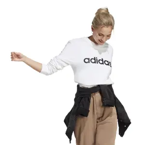 Sweatshirt linear fleece woman adidas Essentials image-2