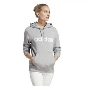 Sweatshirt linear hooded woman adidas Essentials image-2