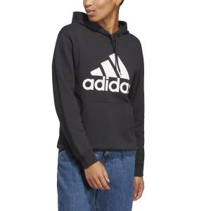 Sweatshirt capuz normal de lã para mulheres adidas Essentials Big Logo image-4