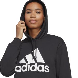 Sweatshirt capuz normal de lã para mulheres adidas Essentials Big Logo image-5