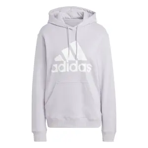 Sweatshirt regular hooded fleece woman adidas Essentials Big Logo image-0