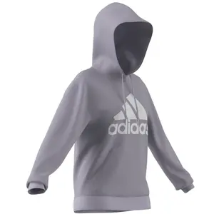 Sweatshirt regular hooded fleece woman adidas Essentials Big Logo image-4