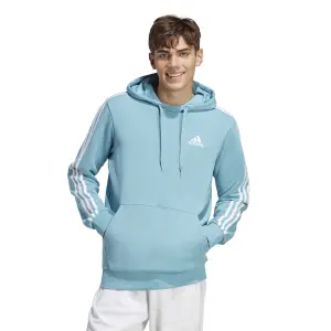 Sweatshirt hooded fleece adidas Essentials 3-Stripes image-1