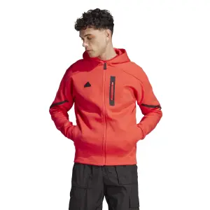 Hættetrøje med fuld lynlås adidas Designed for Gameday image-1