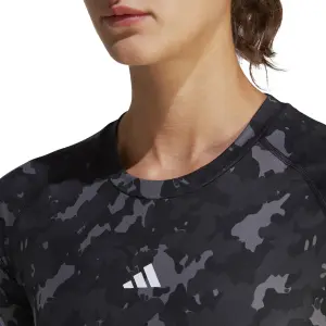 Camo bedrukte dames crop top adidas Techfit image-6