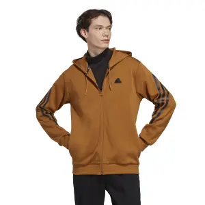 Chaqueta de chándal con capucha y cremallera adidas 3-Stripes Future Icons image-1
