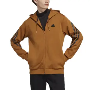 Chaqueta de chándal con capucha y cremallera adidas 3-Stripes Future Icons image-2