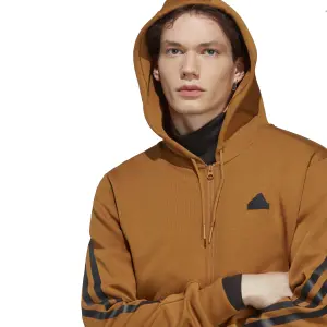 Chaqueta de chándal con capucha y cremallera adidas 3-Stripes Future Icons image-6