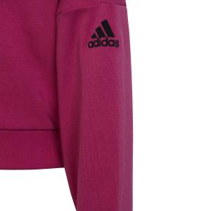 Dziewczęca bluza z kapturem crop adidas ARKD3 image-2