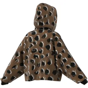 Felpa con cappuccio da donna con stampa animalier adidas 3-Stripes Essentials image-2