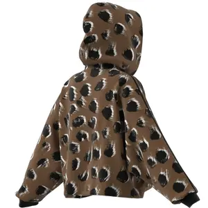 Felpa con cappuccio da donna con stampa animalier adidas 3-Stripes Essentials image-6