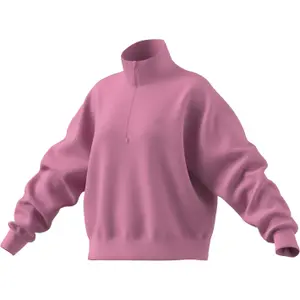 Sweatshirt med 1/4 lynlås til kvinder adidas ALL SZN Fleece Graphic image-0