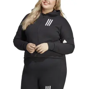Sweatshirt women's slim-fit zip-up hooded adidas Mission Victory (GT) image-3