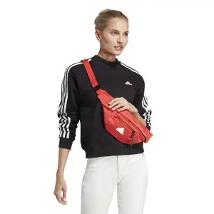 Sweatshirt women's half-collar fleece adidas Essentials 3-Stripes image-2