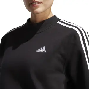 Sweatshirt women's half-collar fleece adidas Essentials 3-Stripes image-4