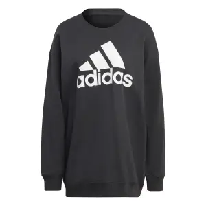 Women's oversized fleece sweatshirt adidas Essentials Big Logo image-0
