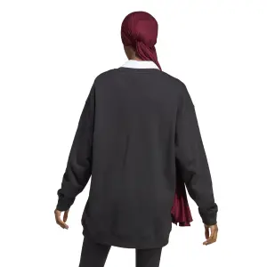 Women's oversized fleece sweatshirt adidas Essentials Big Logo image-3