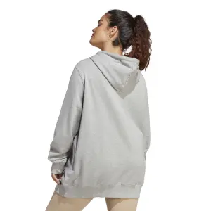Fleece hoodie met rits voor dames adidas Essentials Linear (GT) image-4