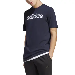 T-shirt z haftowanym logo adidas Essentials image-3