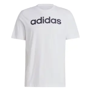 Linear embroidered logo t-shirt single jersey adidas Essentials image-0