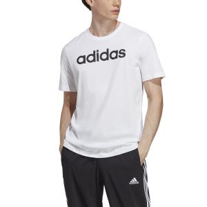 Linear embroidered logo t-shirt single jersey adidas Essentials image-6