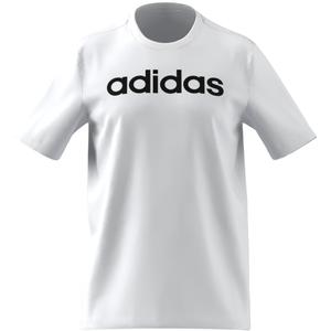 Linear embroidered logo t-shirt single jersey adidas Essentials image-1