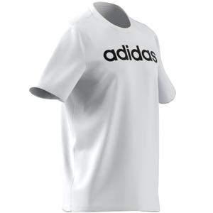 Linear embroidered logo t-shirt single jersey adidas Essentials image-3