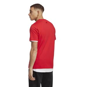 Linear embroidered logo t-shirt single jersey adidas Essentials image-4