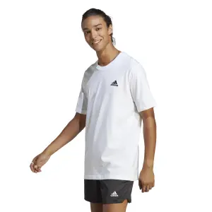 Pequena camisola com logótipo simples bordado adidas Essentials image-5