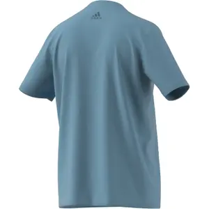 Camiseta con logotipo bordado lineal jersey sencillo adidas Essentials image-2