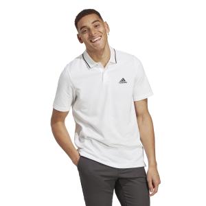 Poloshirt med lille logo og piqué adidas Essentials image-2