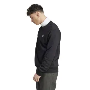 Sweatshirt kleines gesticktes Logo Molton adidas Essentials image-5