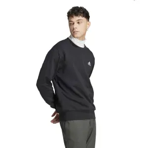 Sweatshirt kleines gesticktes Logo Molton adidas Essentials image-3