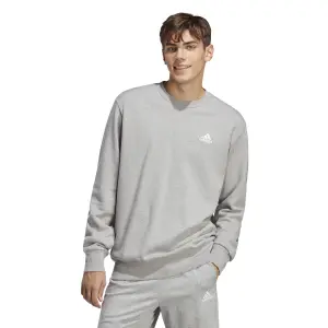 Sweatshirt kleines gesticktes Logo Molton adidas Essentials image-1