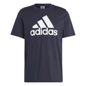 Duże pojedyncze logo z dżerseju adidas Essentials image-0
