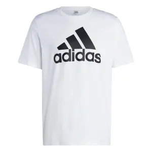 Duże pojedyncze logo z dżerseju adidas Essentials image-0