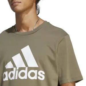 Camiseta grande con un solo logotipo adidas Essentials image-6