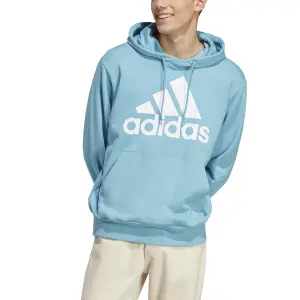 Sweatshirt hooded fleece adidas Essentials Big Logo image-3