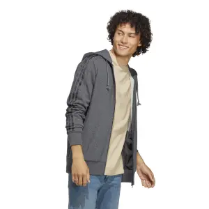 Zip-up hoodie adidas 3-Stripes Essentials French Terry image-4