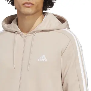 adidas 3-Stripes Essentials French Terry Zip Up Hoodie image-5