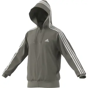 Sweatshirt full zip hoodie adidas Essentials French Terry 3-Stripes image-0