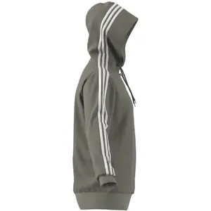 Sweatshirt full zip hoodie adidas Essentials French Terry 3-Stripes image-5