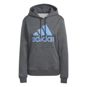 Sweatshirt regular hooded fleece woman adidas Essentials Big Logo image-0