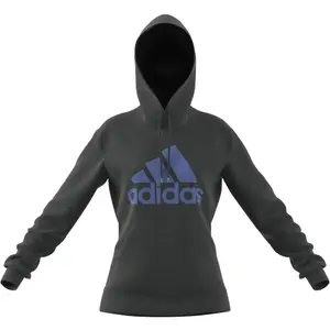 Sweatshirt regular hooded fleece woman adidas Essentials Big Logo image-1