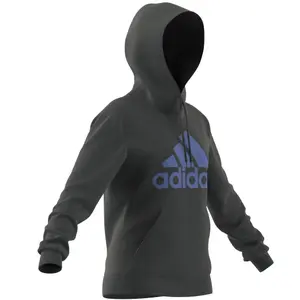 Sweatshirt regular hooded fleece woman adidas Essentials Big Logo image-2