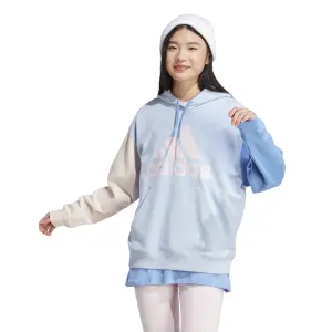 Oversized sweatshirt med huva för kvinnor adidas Essentials French Terry image-1