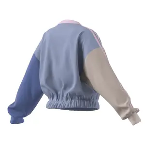 Felpa crop da donna adidas Essentials 3-Stripes image-4