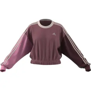 Sweatshirt court woman adidas Essentials 3-Stripes image-0