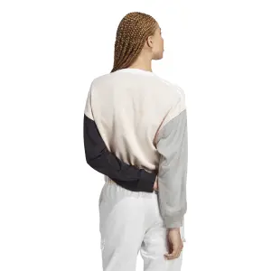 adidas Essentials 3-Stripes Womens Cropped Sweatshirt image-4